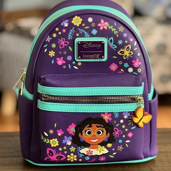 Disney x Loungefly Encanto Family Tree Mirabel mini backpack NWT - Picture 14 of 14